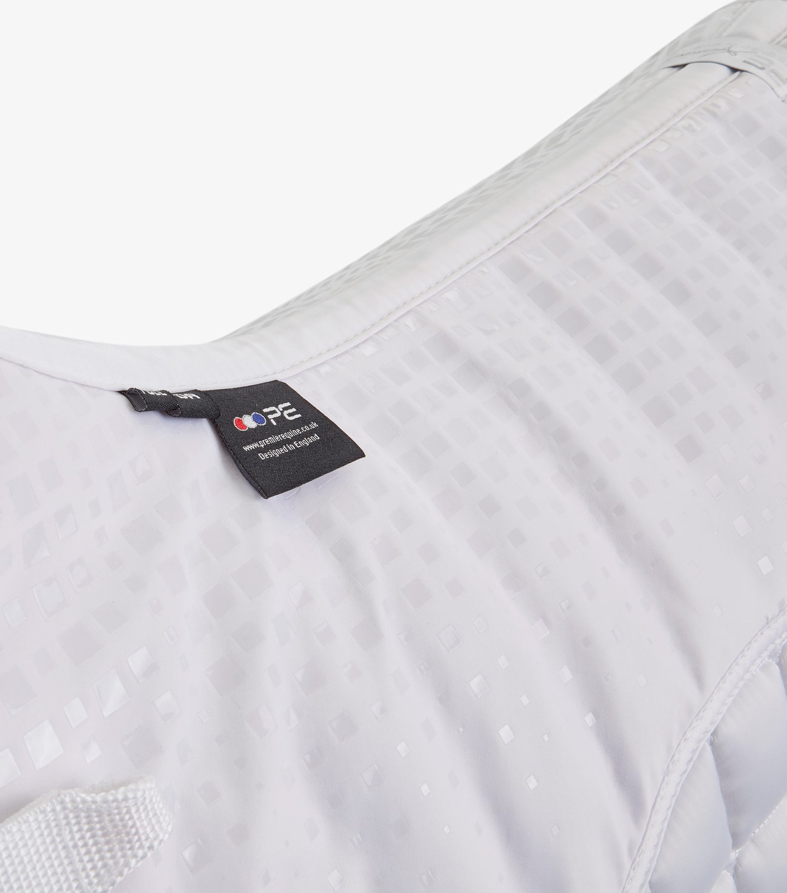 Premier Equine Armada Close Contact Dressage Square Full White
