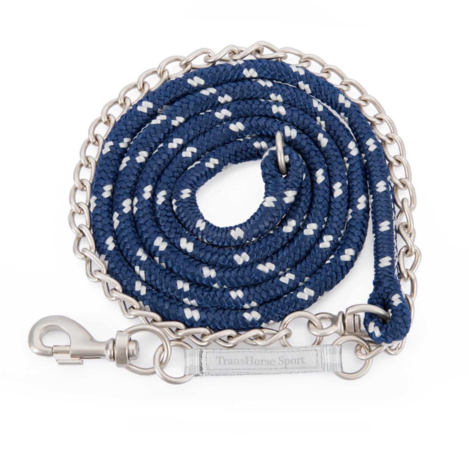 TransHorse Sport Führkette & Hengstkette Simple Ocean Blue