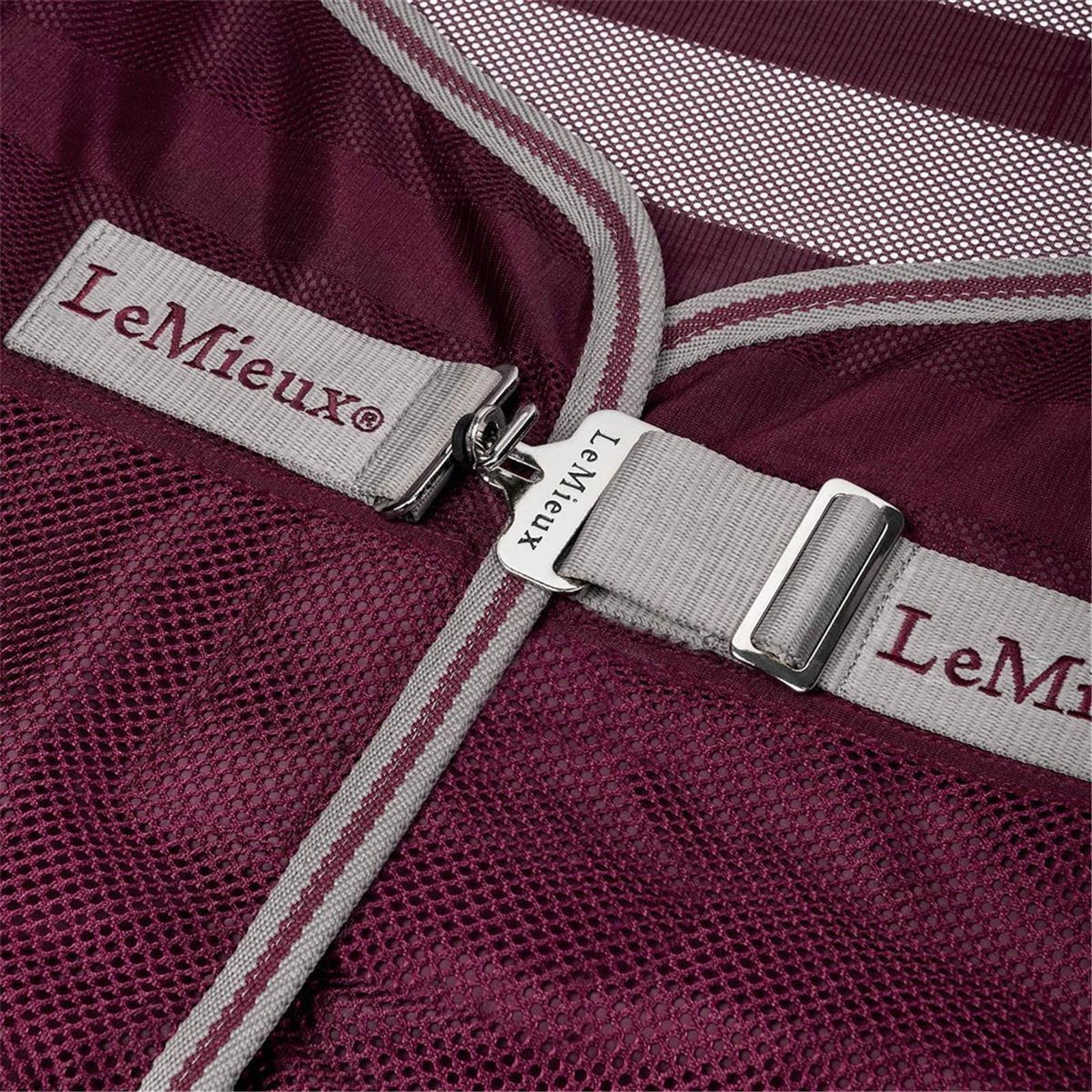 LeMieux Arika Air-Tek Rug Fliegendecke Burgundy (185)