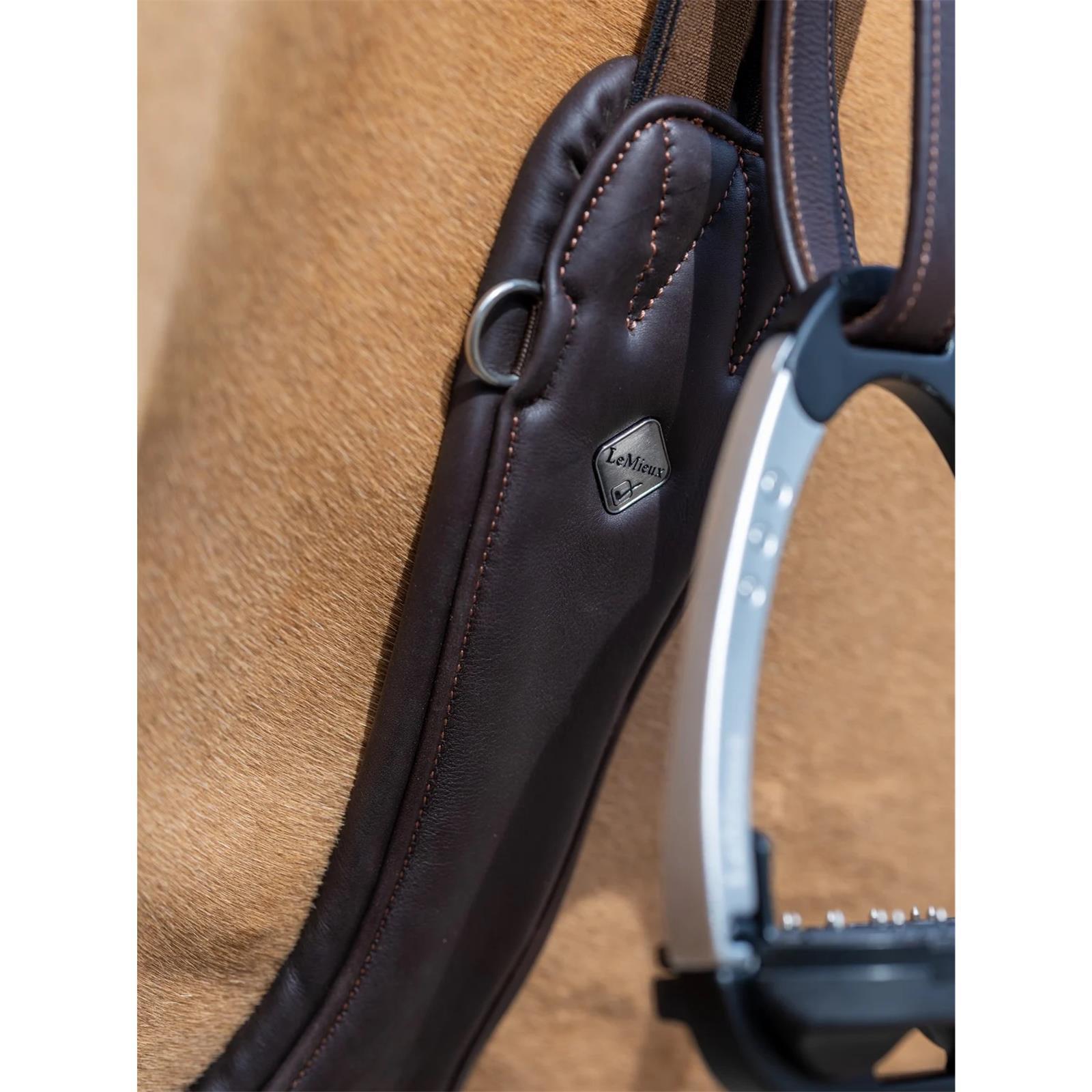 LeMieux Gel-Tek Anatomic Jump Girth Sattelgurt Brown 120cm