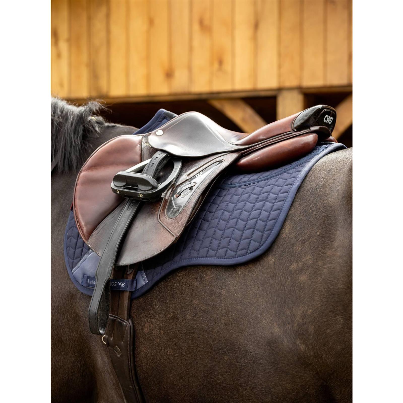 LeMieux ProSorb Plain 2 Pocket GP Navy L