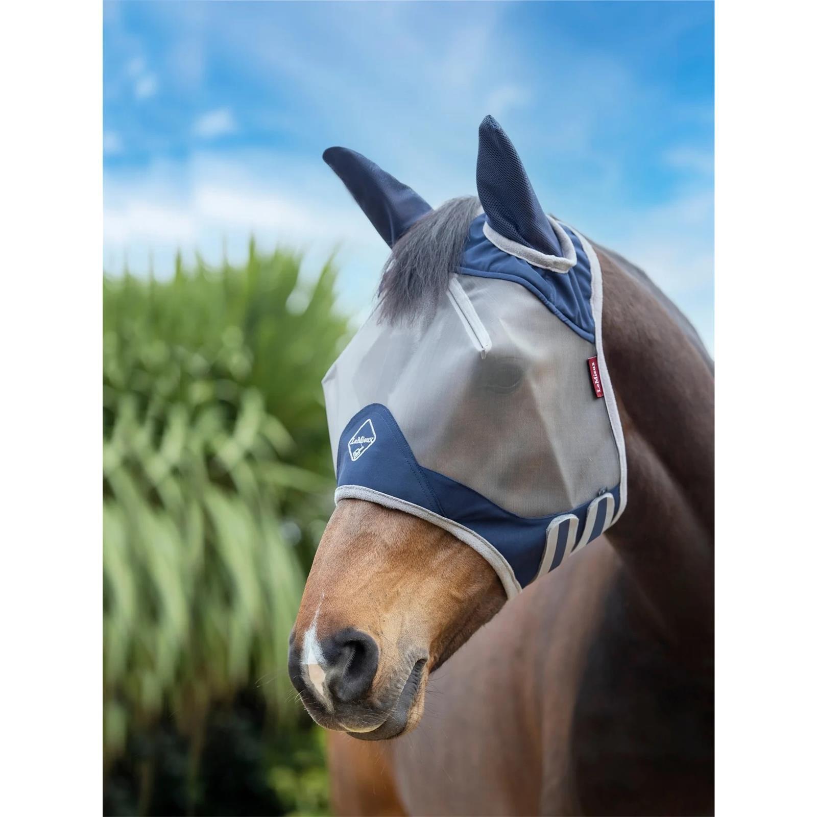 LeMieux ArmourShield Pro Half Fly Mask Fliegenmaske XL (Warmblut extra)