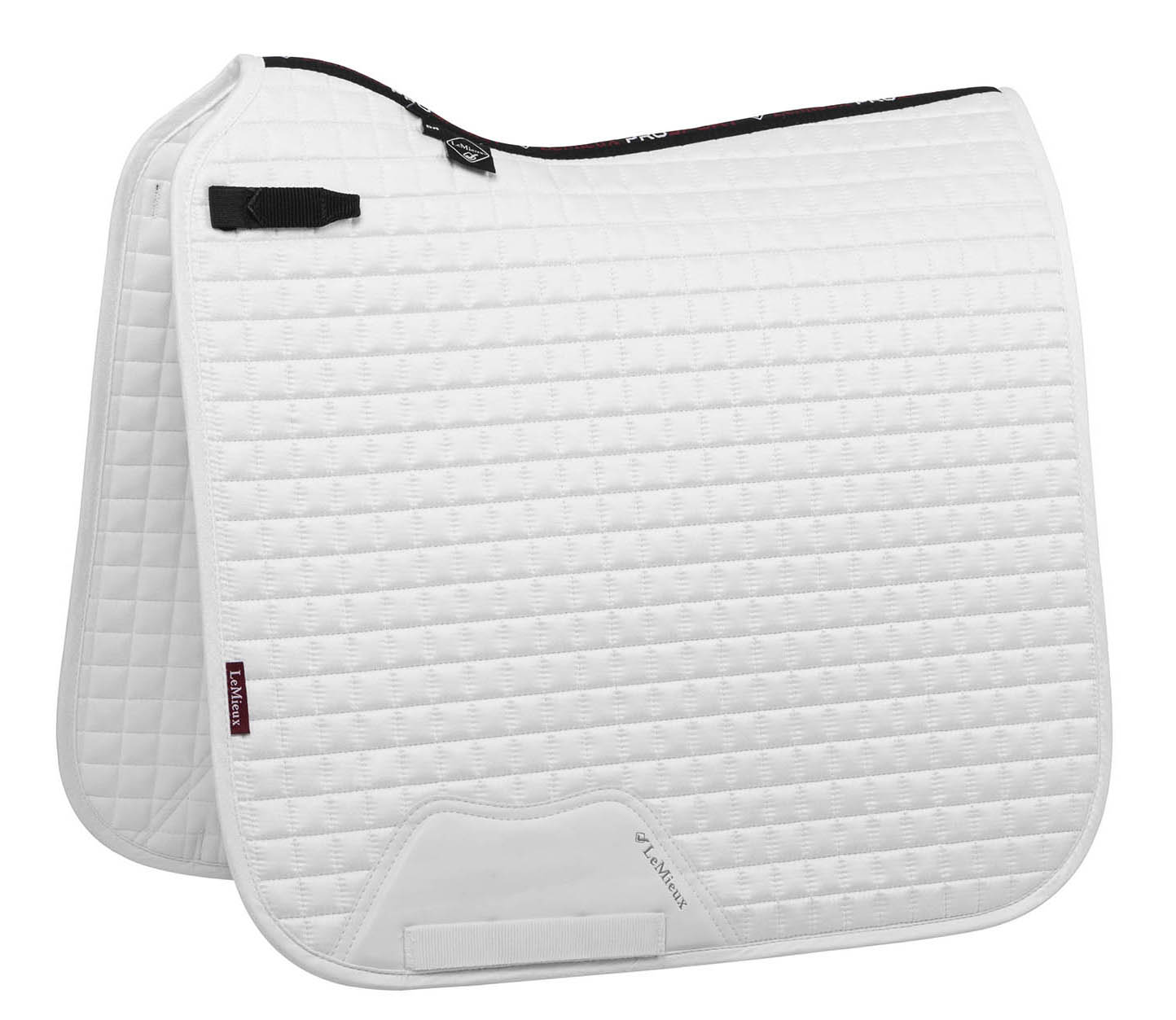 LeMieux Suede Dressage Square Schabracke White L