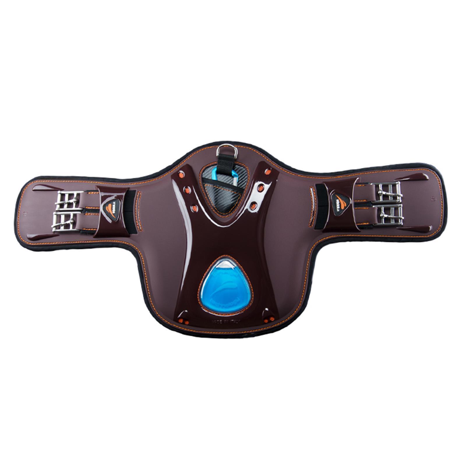 eQuick eOnyx Kurzgurt mit Stollenschutz schwarz 75 cm