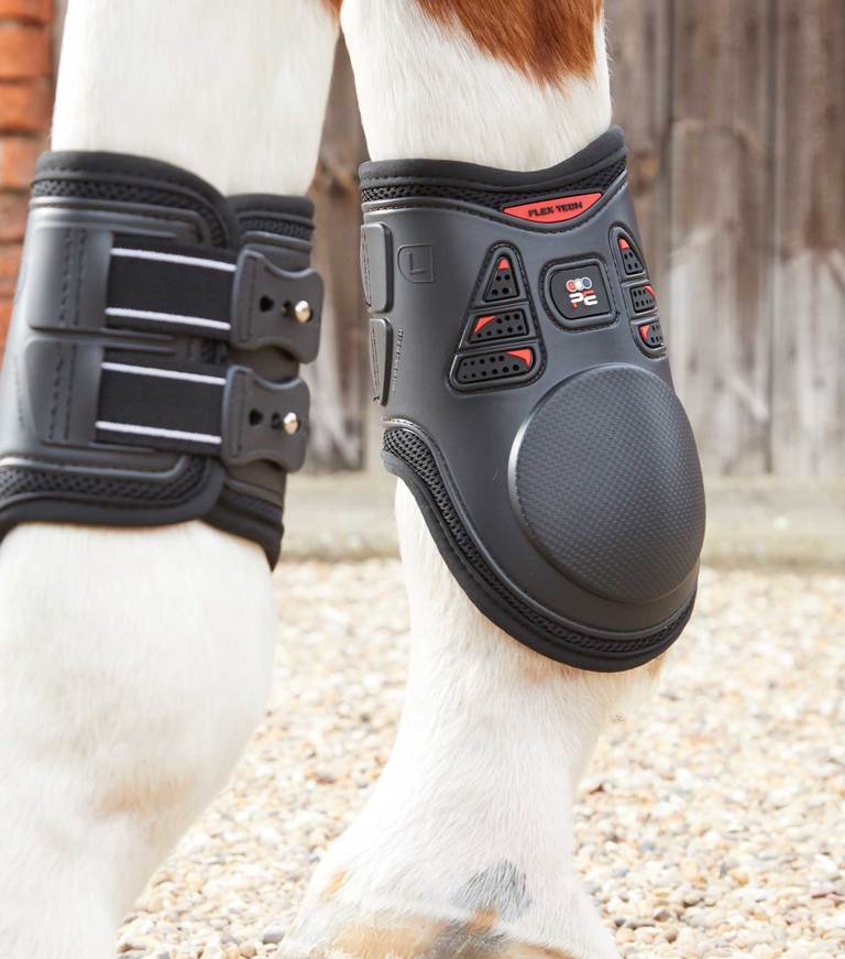 Premier Equine Streichkappen Kevlar Airtechnology Fetlock Boots black M