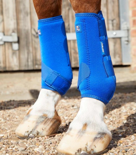 Premier Equine Air-Tech Sports Medicine Boots Fesselkopfgamaschen royal alte Version blue L
